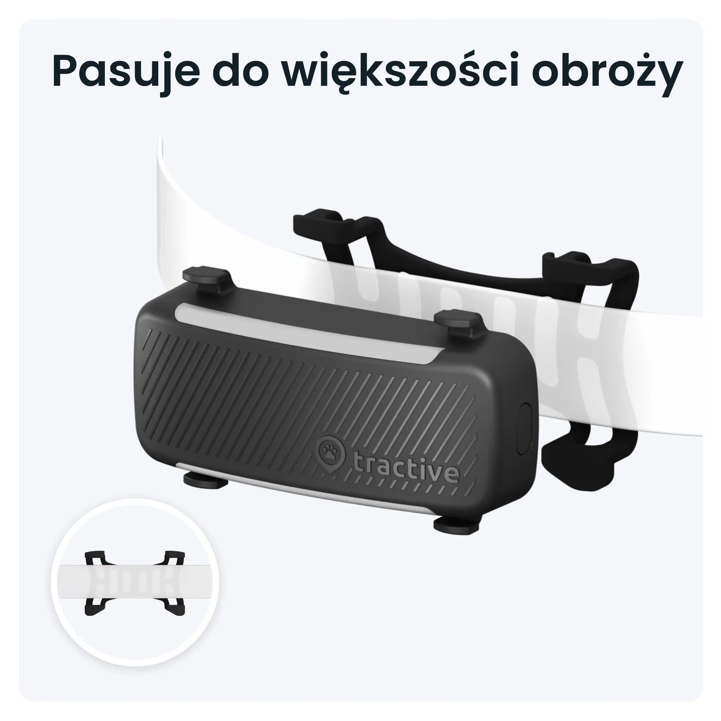 Tractive GPS & Health Dog 6 GPS lokatorius šunims – juodas
