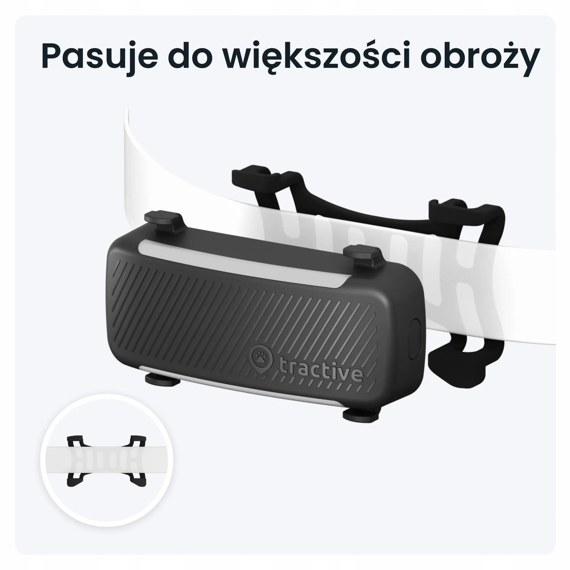 Tractive GPS & Health Dog 6 GPS lokatorius šunims – juodas