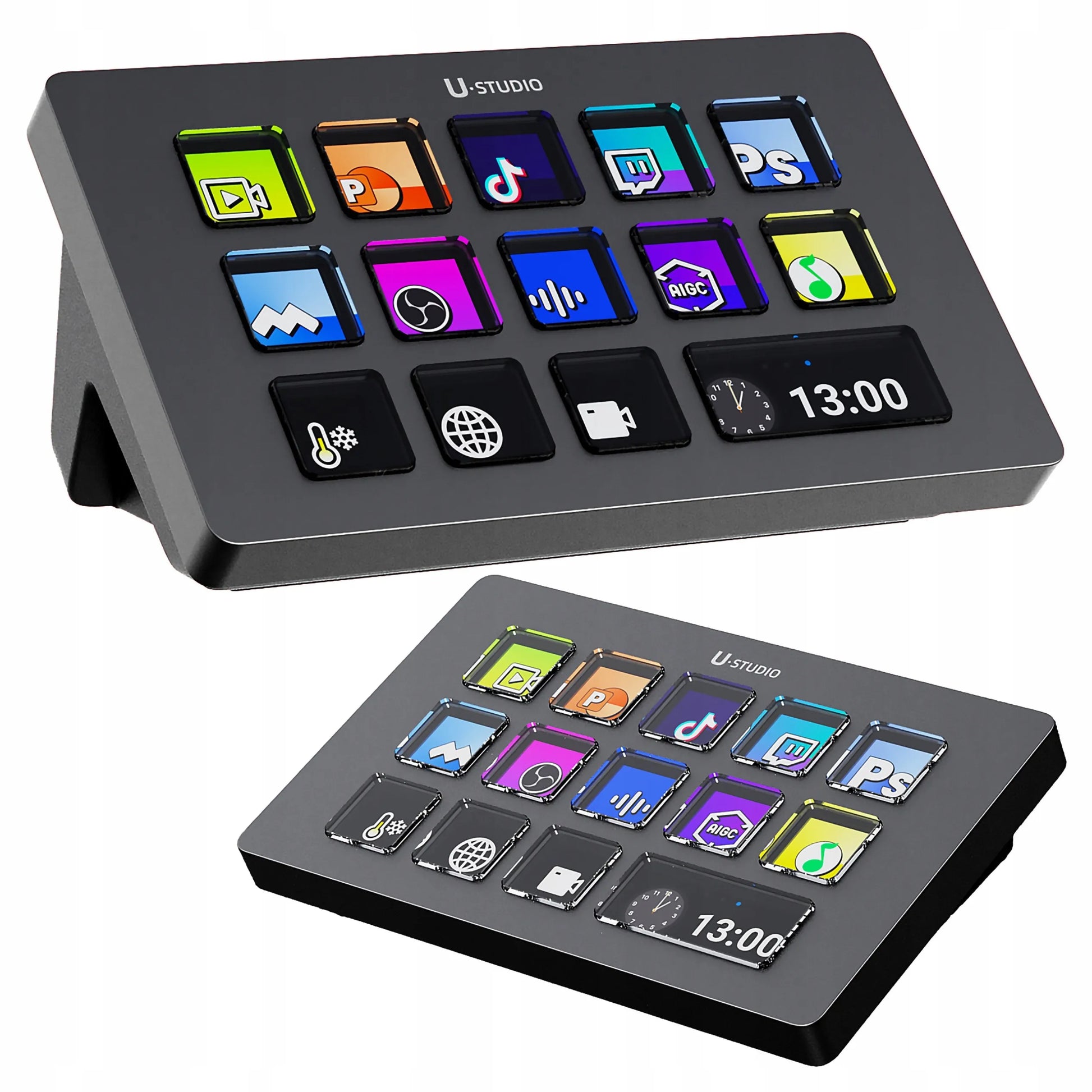 Transliacijos valdymo konsolė studijai ULANZI D200 Stream Deck su 14 klavišų