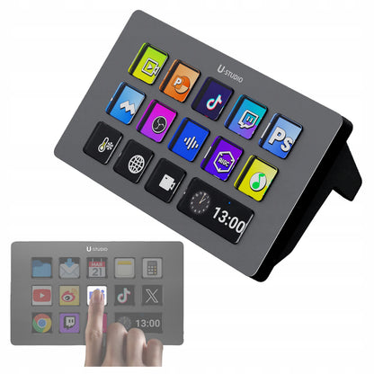 Transliacijos valdymo konsolė studijai ULANZI D200 Stream Deck su 14 klavišų