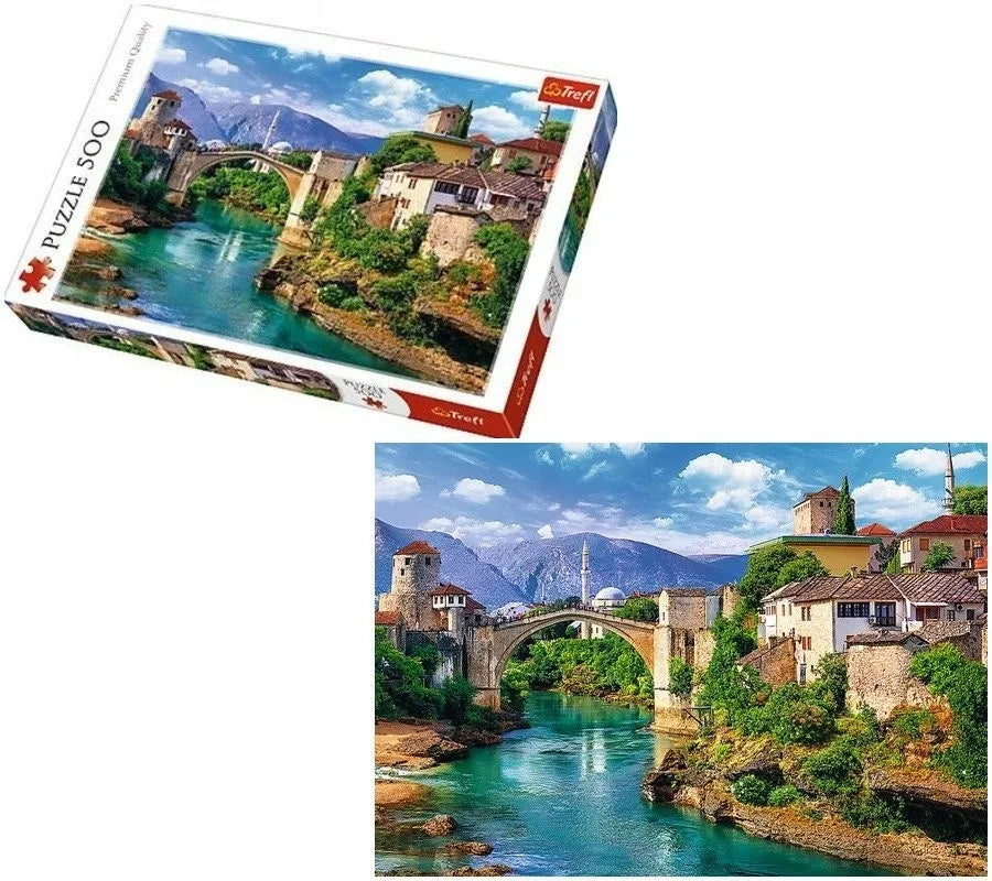 „Trefl Premium Quality“ dėlionė „Senasis tiltas Mostare“, 500 detalių, 37333