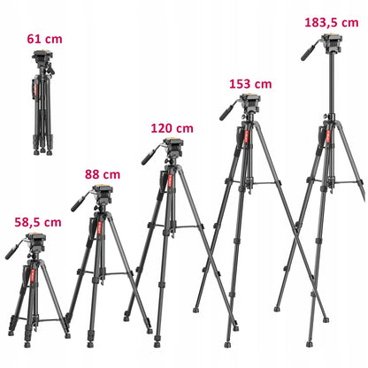 Trikojis ir monopodas su 360 laipsnių panoramine galvute Ulanzi U-Select VT-02