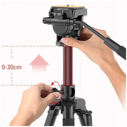 Trikojis ir monopodas su 360 laipsnių panoramine galvute Ulanzi U-Select VT-02