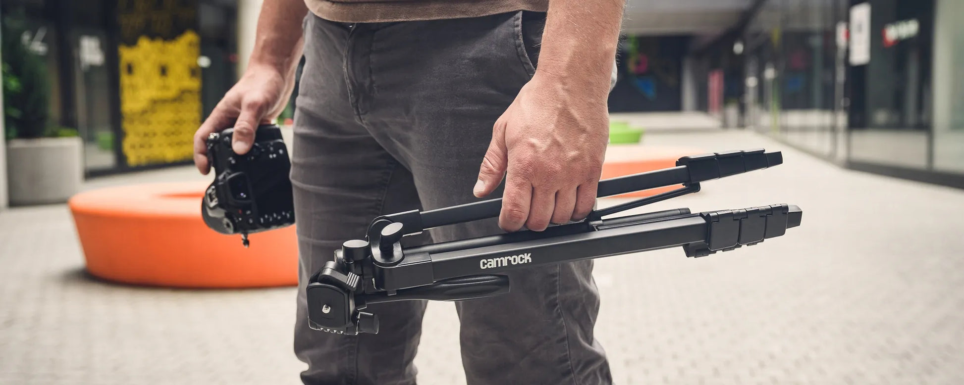 Trikojis stovas Camrock CP510 136,5 cm juodas