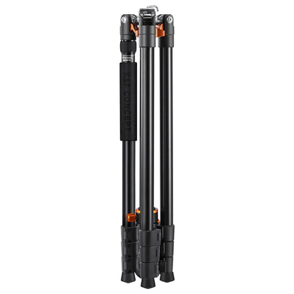 Trikojis su lenkiama kolona 230 cm 10 kg + monopodas K&F T254A7 + galvutė BH-28L