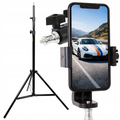 TRIPODAS 230 cm TELEFONUI SU LAIKIKLIU AUKŠTAS FOTOGRAFINIS XXXL