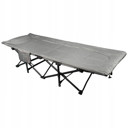 Turistinė lova GOLIAT 190x68cm sulankstoma patogi lauko gultas