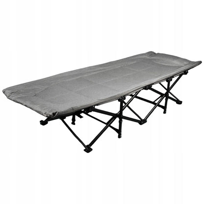 Turistinė lova GOLIAT 190x68cm sulankstoma patogi lauko gultas