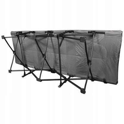 Turistinė lova GOLIAT 190x68cm sulankstoma patogi lauko gultas