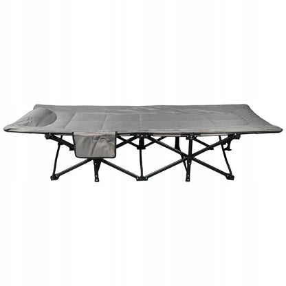 Turistinė lova GOLIAT 190x68cm sulankstoma patogi lauko gultas
