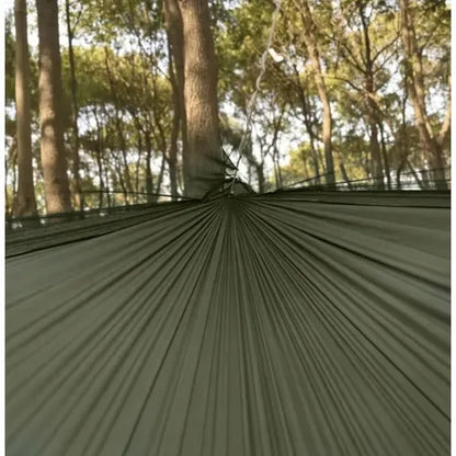 Turistinis hamakas su tentu ir tinkleliu nuo vabzdžių 260x140 cm