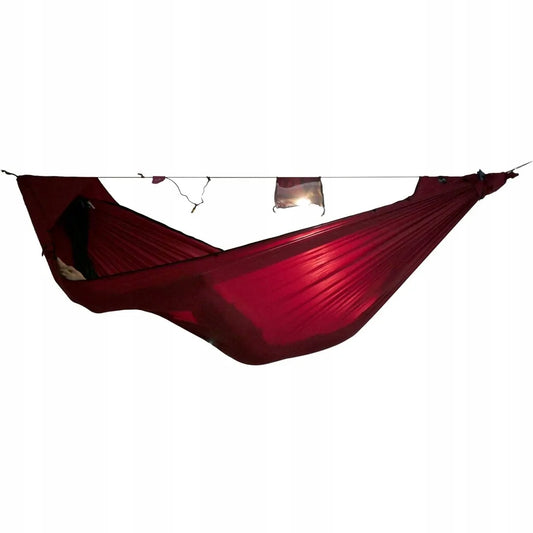 Turistinis hamakas Ticket To The Moon Pro burgundy 325 x 170 cm