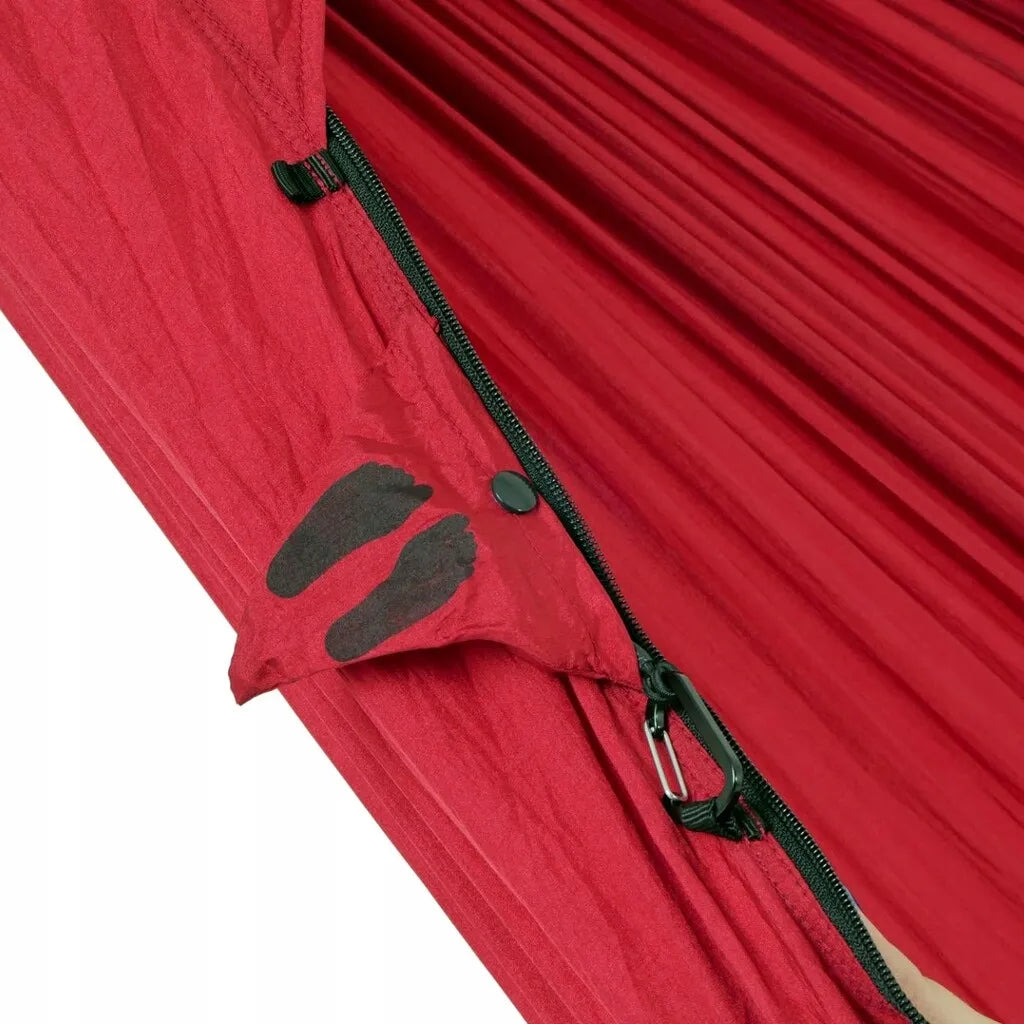 Turistinis hamakas Ticket To The Moon Pro burgundy 325 x 170 cm