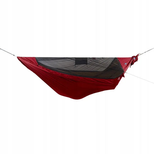Turistinis hamakas Ticket To The Moon Pro burgundy 325 x 170 cm