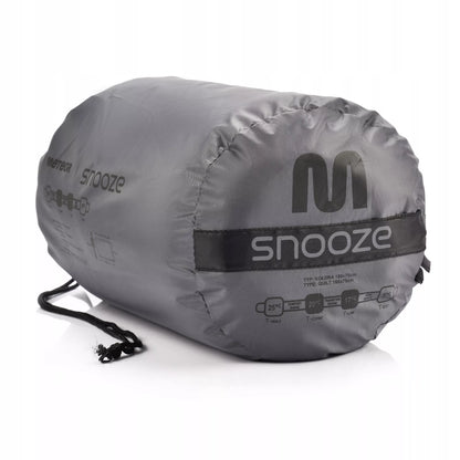 Turistinis miegmaišis Meteor Snooze 180x75 antklodės tipo pilkas