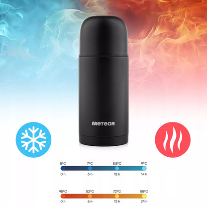 Turistinis vakuuminis termosas 750 ml Meteor, 2 puodeliai, iki 24 val.
