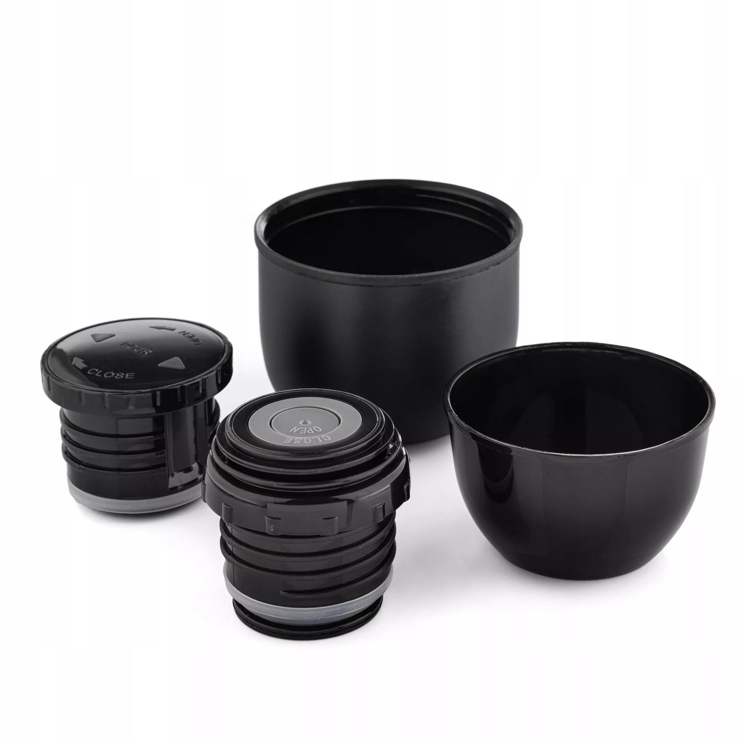 Turistinis vakuuminis termosas 750 ml Meteor, 2 puodeliai, iki 24 val.