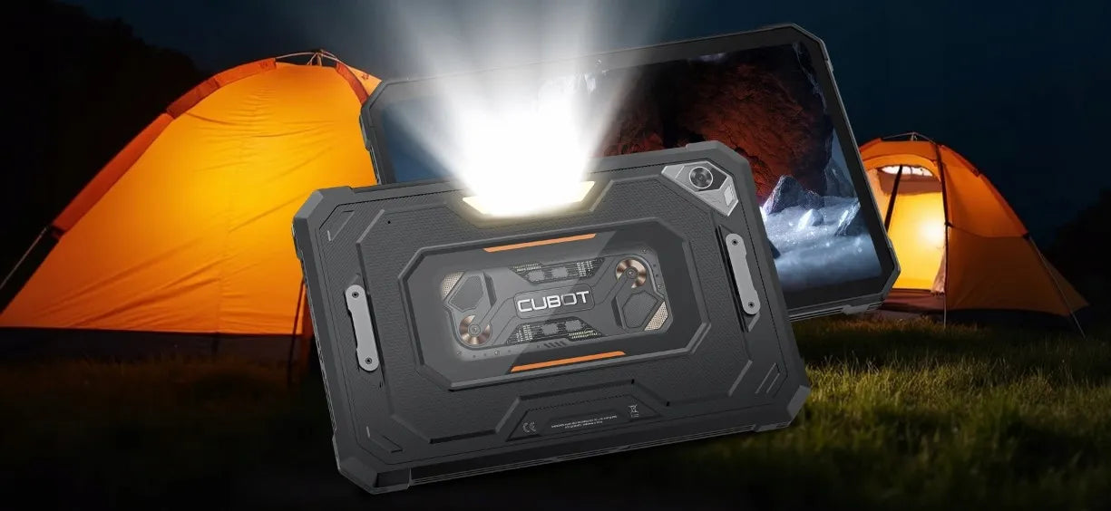 Tvirtas „Cubot KingKong Tab mini“ planšetinis kompiuteris, 8,68", „Dual SIM“, GPS
