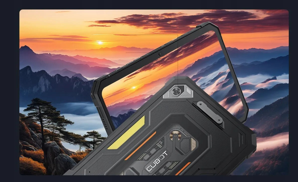 Tvirtas „Cubot KingKong Tab mini“ planšetinis kompiuteris, 8,68", „Dual SIM“, GPS