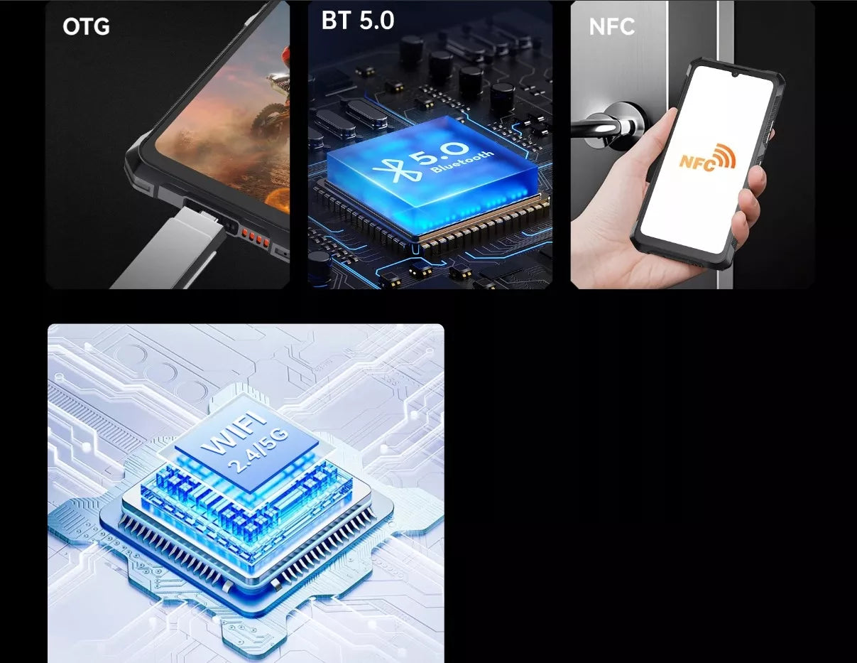 Tvirtas išmanusis telefonas Cubot KingKong ES3 16/256GB NFC Dual SIM LTE