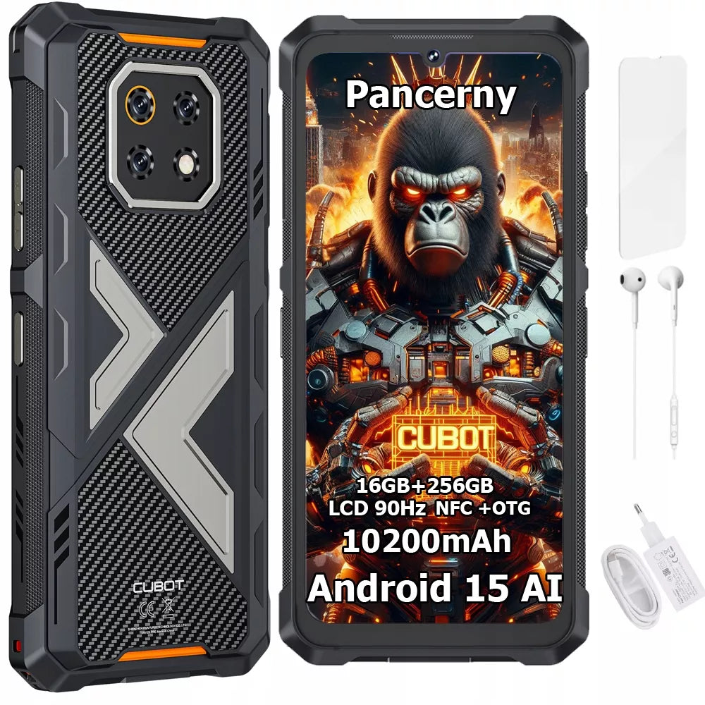 Tvirtas išmanusis telefonas Cubot KingKong ES3 16/256GB NFC Dual SIM LTE