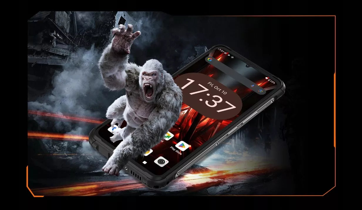Tvirtas karinis išmanusis telefonas CUBOT KINGKONG ACE 5 20/256GB NFC DUAL SIM