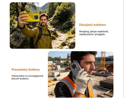 Tvirtas karinis išmanusis telefonas CUBOT KingKong ES5 12/128GB NFC DUAL SIM LTE