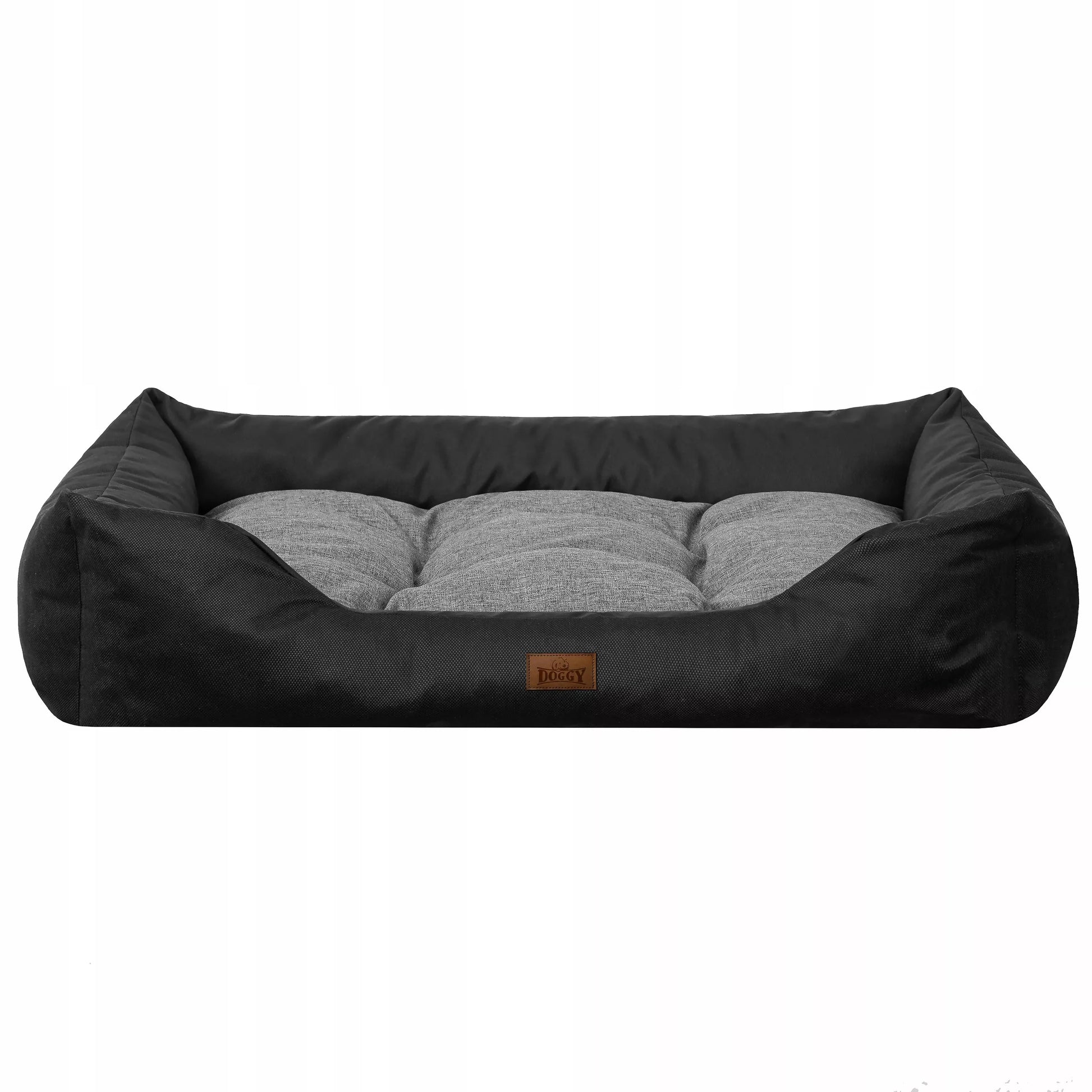 Tvirtas šunų ir kačių guolis Doggy PUFFY L 84x65 cm, pilkas