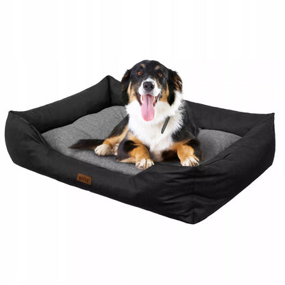 Tvirtas šunų ir kačių guolis Doggy PUFFY L 84x65 cm, pilkas