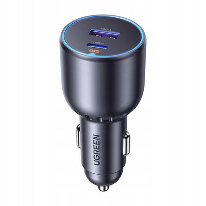 UGREEN automobilinis įkroviklis USB + USB-C 63W, skirtas iPhone 12 13 14