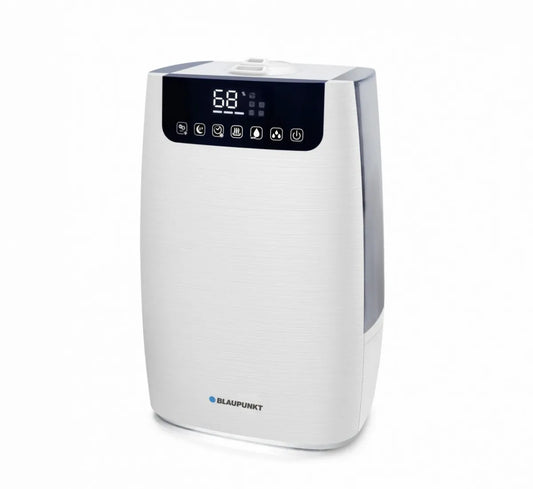 Ultragarsinis oro drėkintuvas su HEPA filtru, UV sterilizacija ir pulteliu