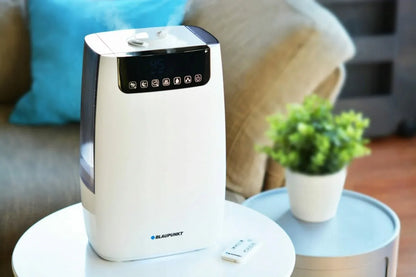 Ultragarsinis oro drėkintuvas su HEPA filtru, UV sterilizacija ir pulteliu