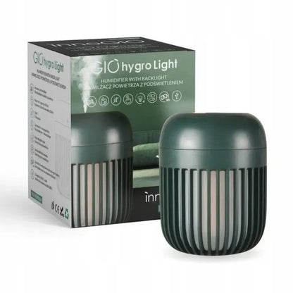 Ultragarso oro drėkintuvas su apšvietimu, žalias, InnoGIO GIOHYGRO LIGHT GIO-190