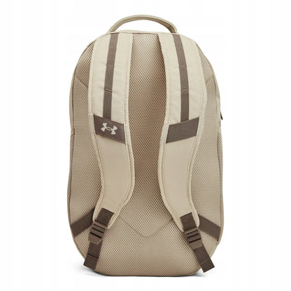 Under Armour Hustle 6.0 unisex sportinė kuprinė, smėlio spalvos