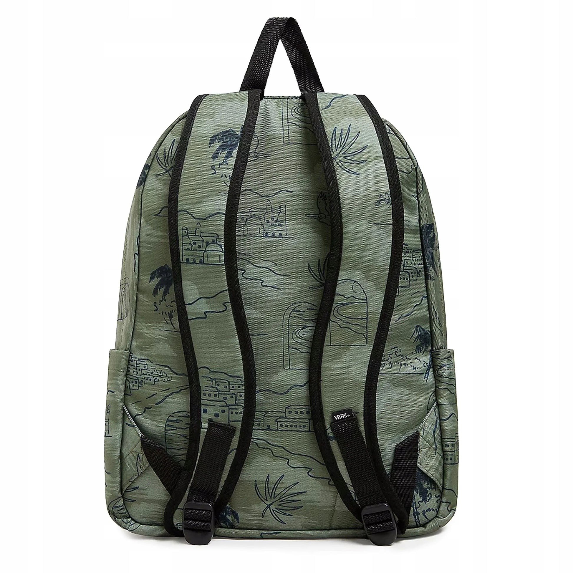 Unisex kuprinė Vans Old Skool Classic Backpack olivine