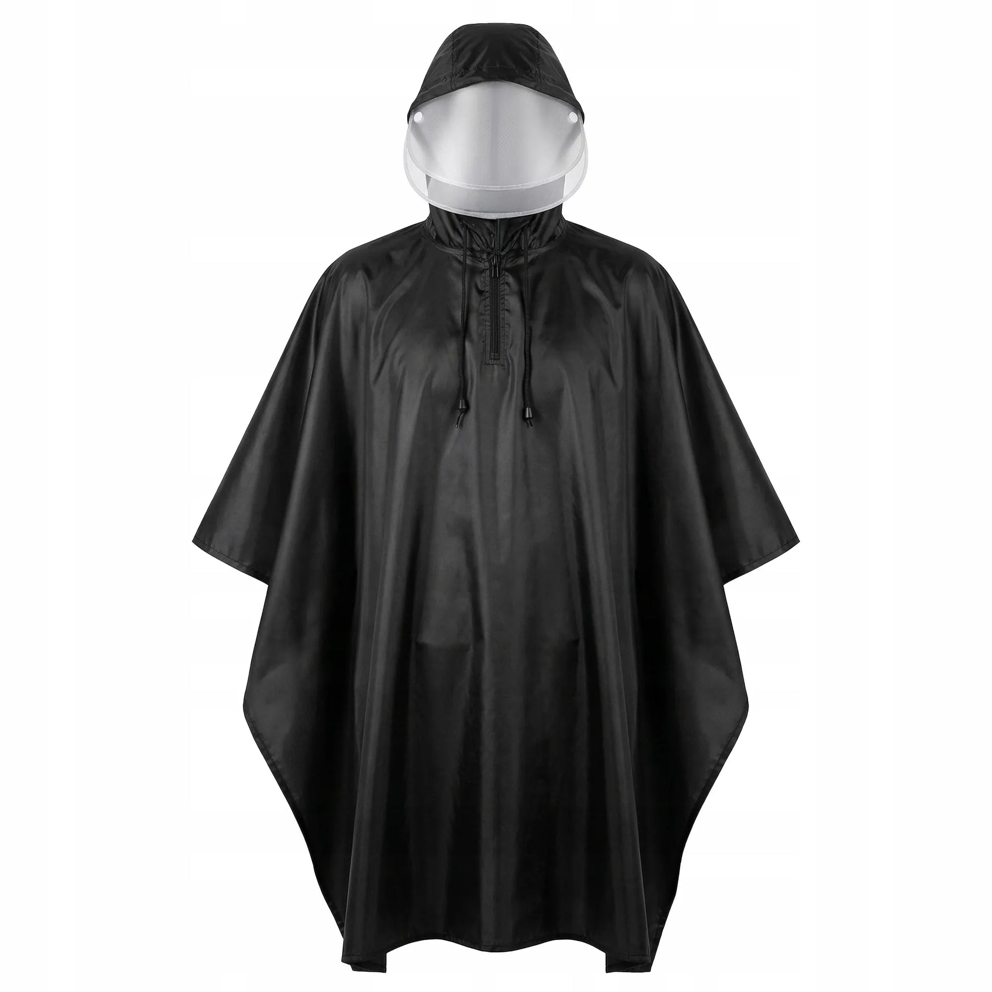 Unisex pončas su gobtuvu