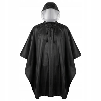Unisex pončas su gobtuvu