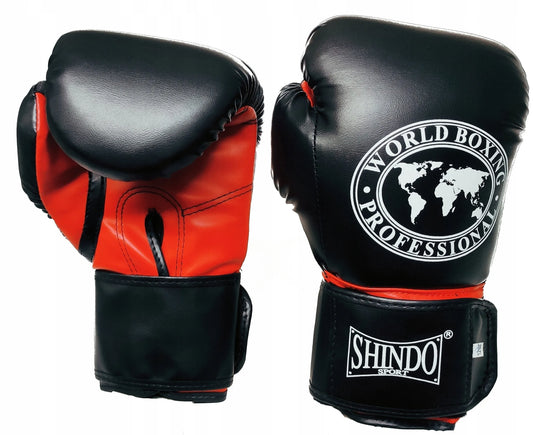 Universalaus bokso pirštinės 12OZ treniruotėms, boksui, kikboksui, MMA - Shindo