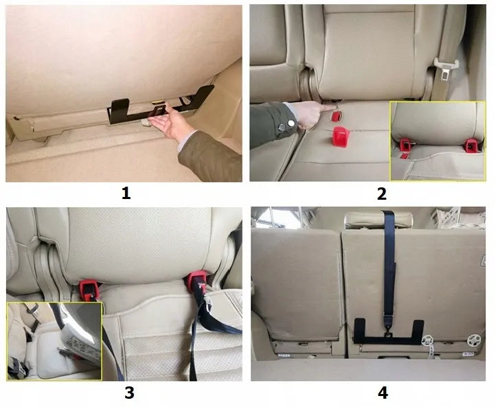 Universalus ISOFIX laikiklis automobilinei kėdutei ZL-2023