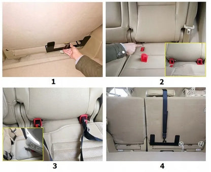 Universalus ISOFIX laikiklis automobilinei kėdutei ZL-2023