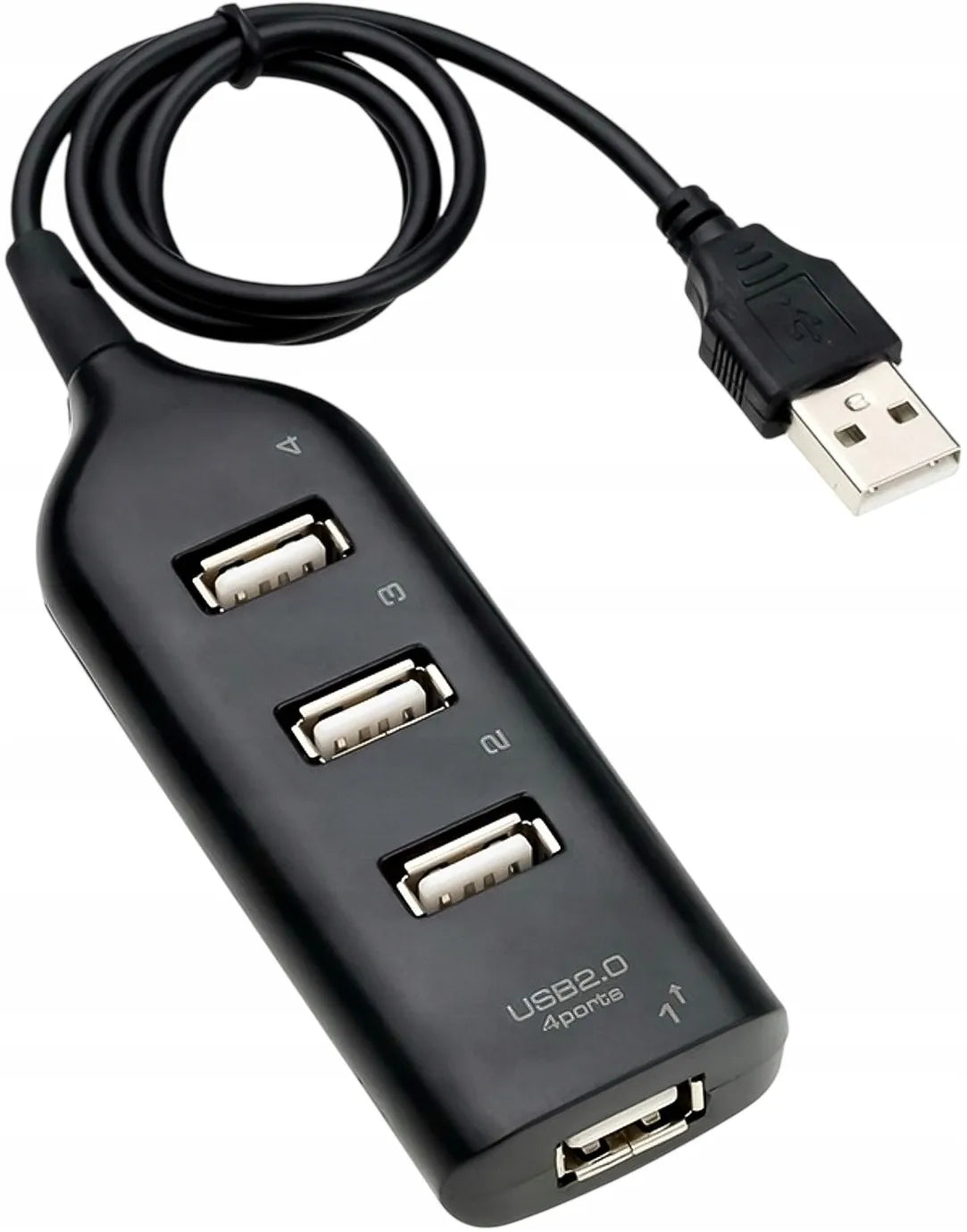 USB 2.0 šakotuvas su 4 prievadais