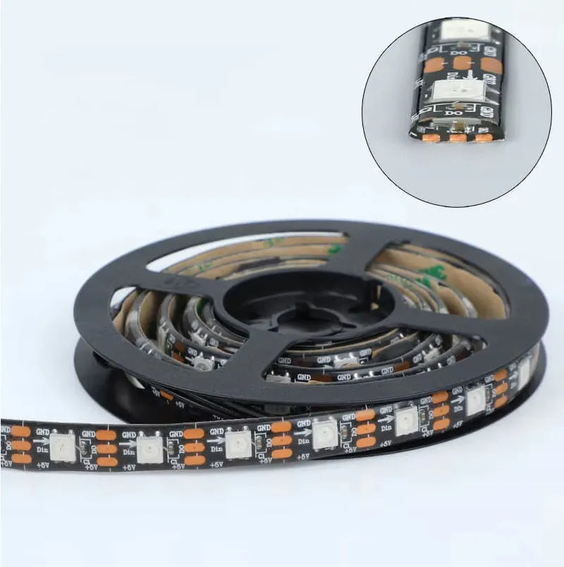 USB RGBIC LED juostos rinkinys PC Ambient ekrano sinchronizacijai 27" žaidėjams