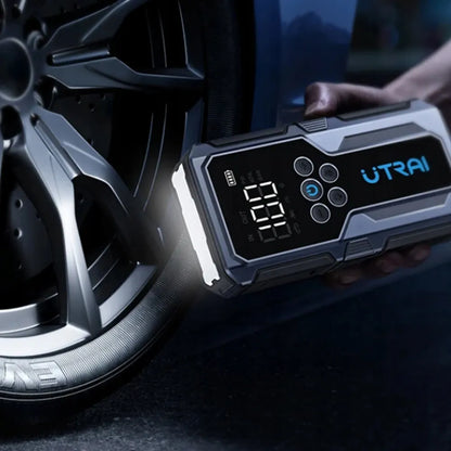 UTRAI JSTAR 9 automobilinis paleidiklis (boosteris) su kompresoriumi 1500A 10 BAR