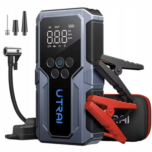 UTRAI JSTAR 9 automobilinis paleidiklis (boosteris) su kompresoriumi 1500A 10 BAR