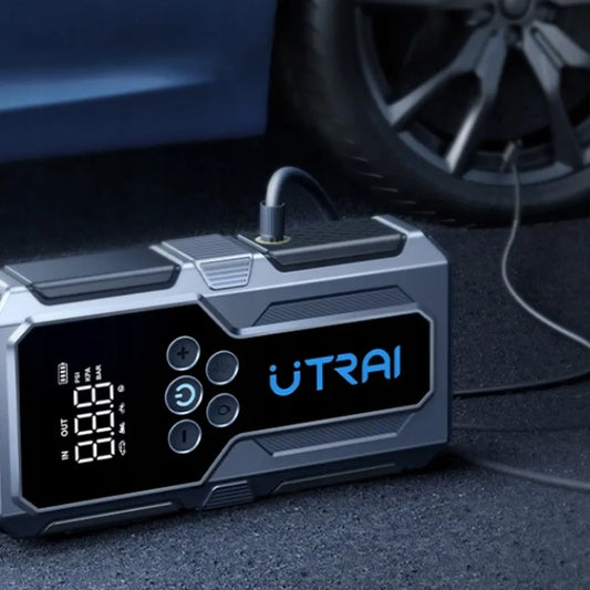 UTRAI JSTAR 9 automobilinis paleidiklis (boosteris) su kompresoriumi 1500A 10 BAR