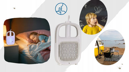 UV lempa nuo uodų ir musių su elektriniu muštuku USB