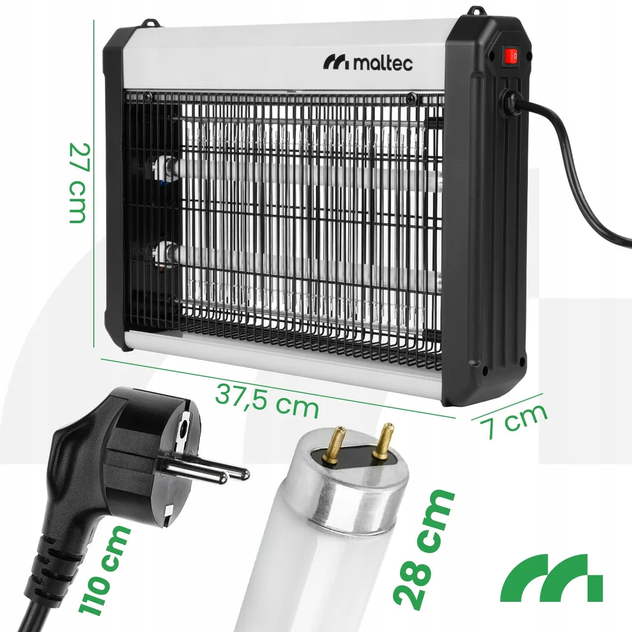 UV vabzdžių gaudyklė MalTec MasterKiller 16W 3800V