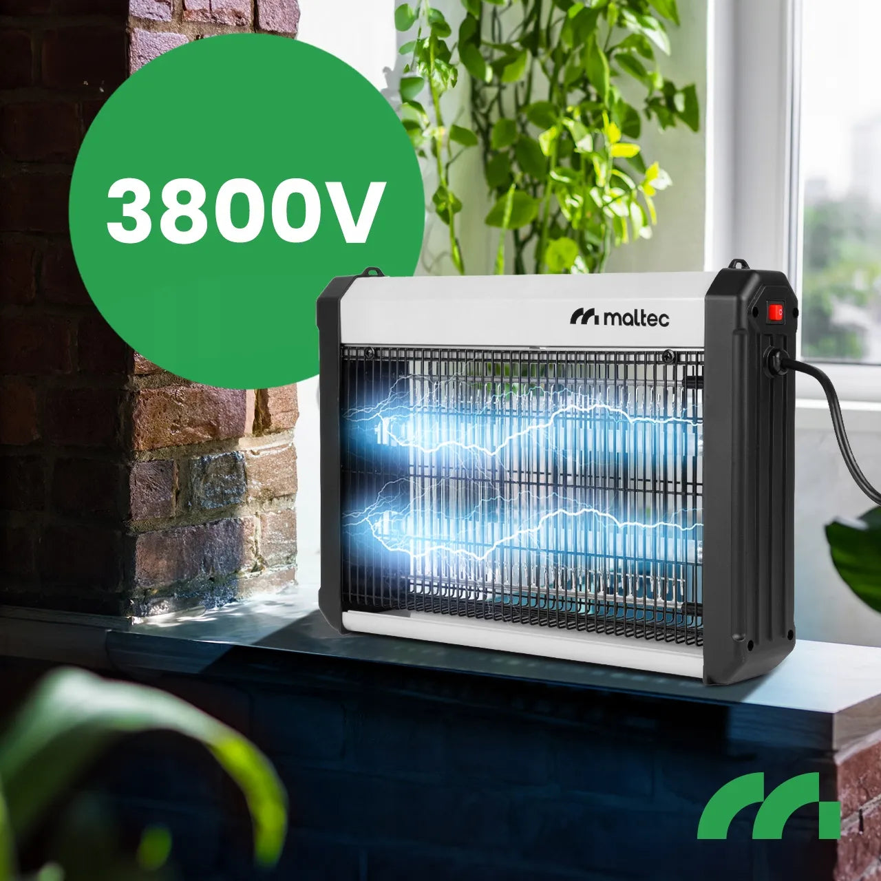 UV vabzdžių gaudyklė MalTec MasterKiller 16W 3800V