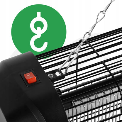 UV vabzdžių gaudyklė nuo uodų ir musių 20W 3800V