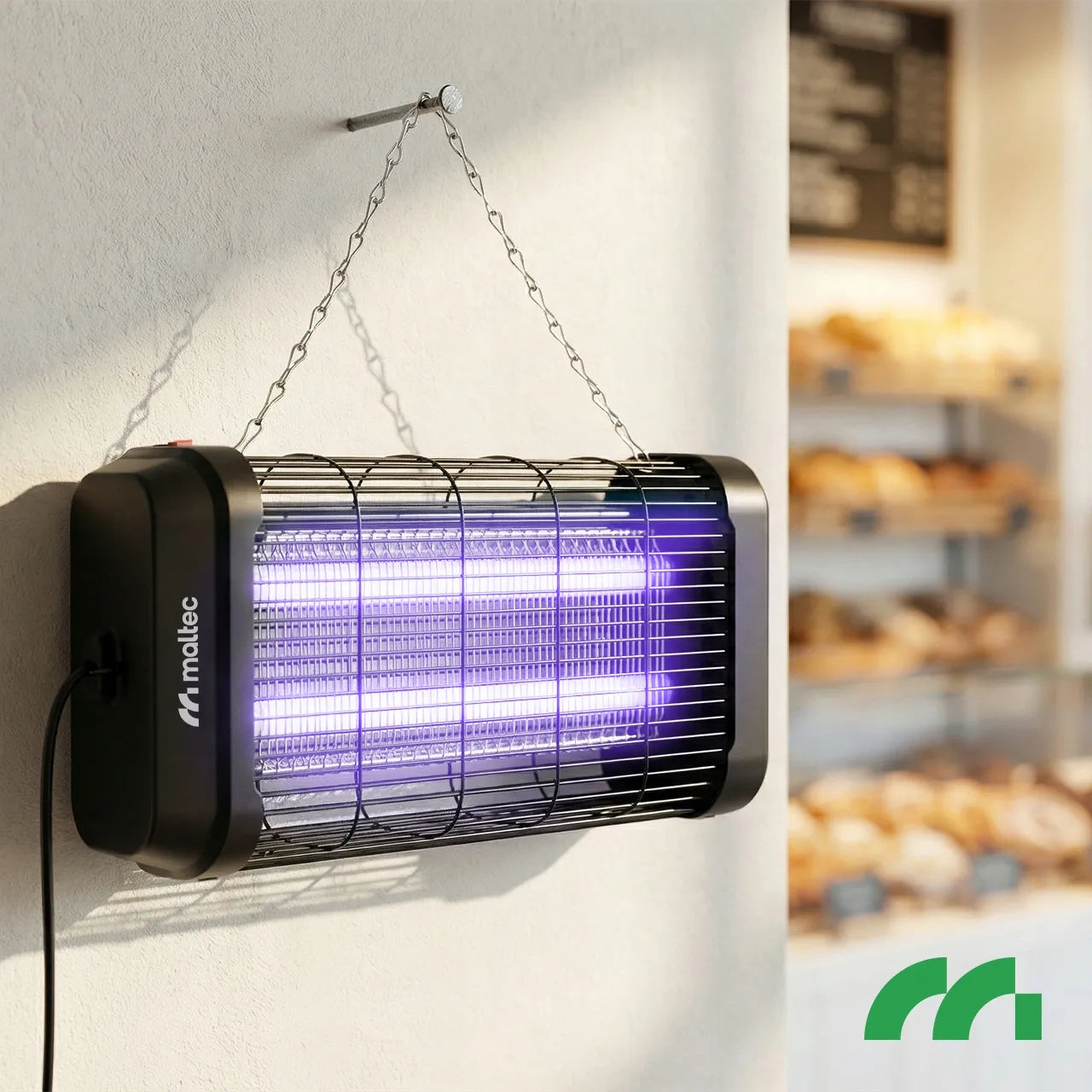 UV vabzdžių gaudyklė nuo uodų ir musių 20W 3800V